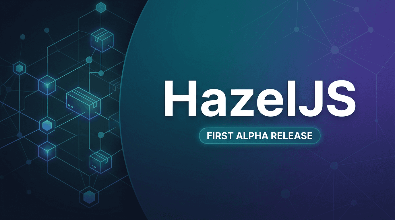 HazelJS First Alpha Release